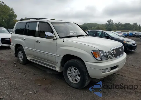 1999 Lexus Lx 470 из США, поврежденный, VIN JT6HT00W8X0049799